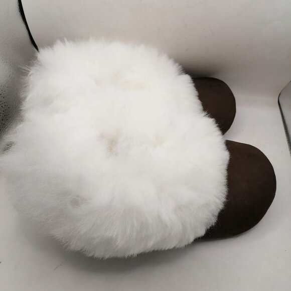 Peruvian Handmade Slippers Unisex Winter House Slippers Cusco - Picture 3 of 8